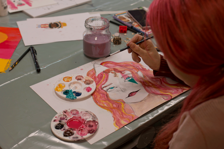 Webs Kunstberksted Høstferien 2025 TSSK Foto AMS034