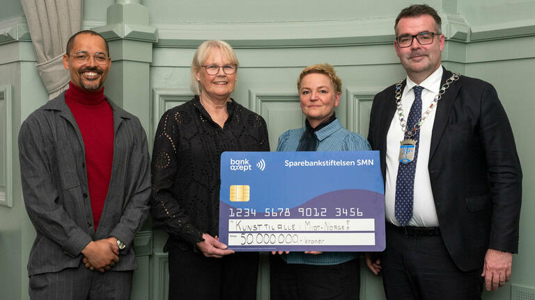 Webs Sparebankstiftelsen SMN Kunstgave Foto Susann Jamtøy 3