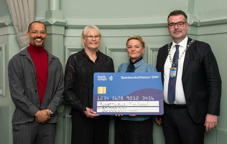 Webs Sparebankstiftelsen SMN Kunstgave Foto Susann Jamtøy 3