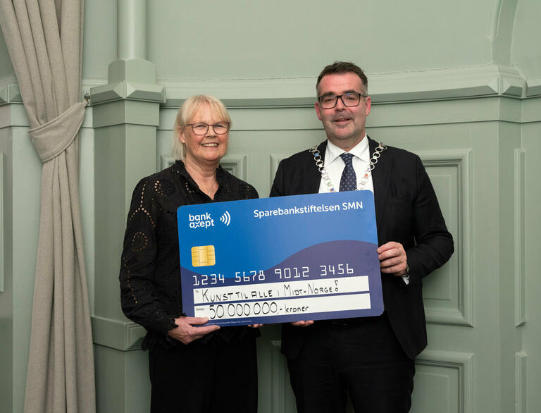 Webs Sparebankstiftelsen SMN Kunstgave Foto Susann Jamtøy 2